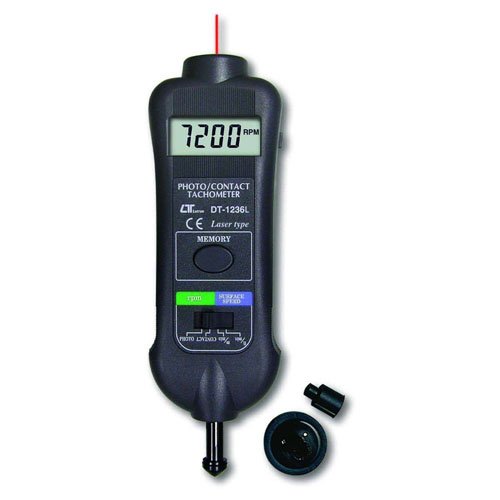 Lutron DT 1236L Laser Photo Contact Tachometer