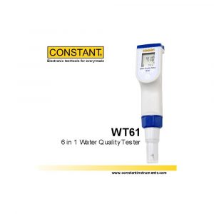 CONSTANT WT61 6 in 1 Water Quality Tester