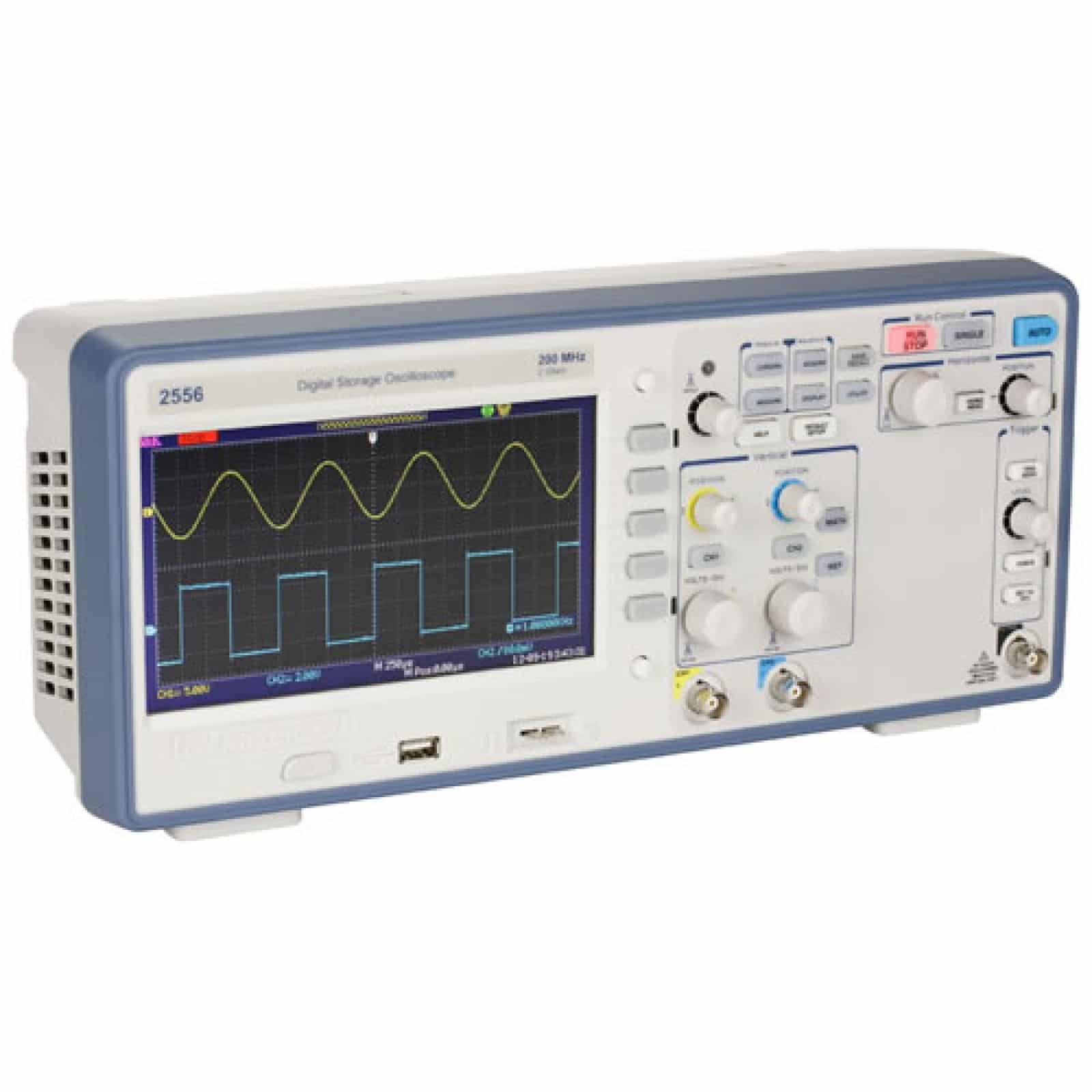 BK Precision 2558 300 MHz 2 GSaS 2 Ch Digital Storage Oscilloscope
