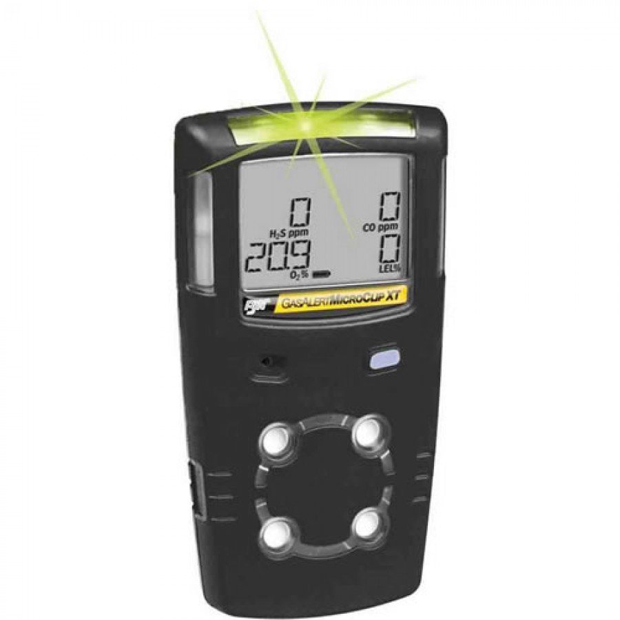 BW Technologies GasAlert MicroClip XL MCXL XW00 B NA Multi Gas Detector Two Gas Detector Combustible Oxygen LEL O2