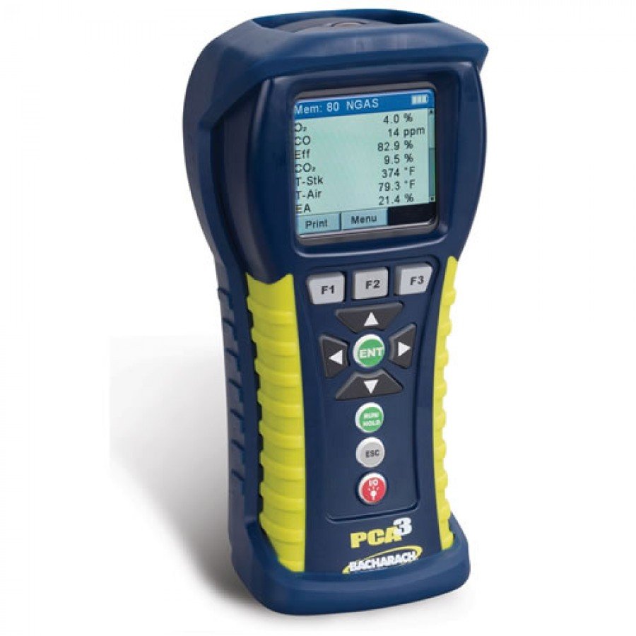 Bacharach PCA3 245 0024 8442 Portable Combustion Analyzer O2 CO And CO High