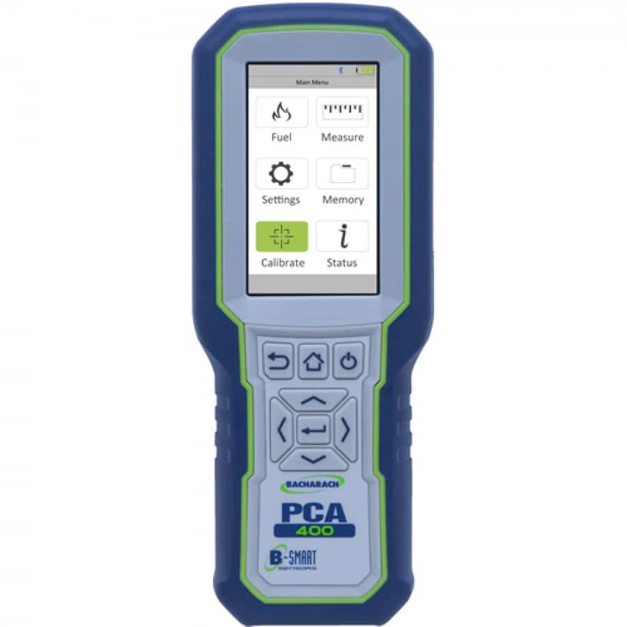 Bacharach PCA400 2410 1110 Portable Combustion Analyzer O2 CO