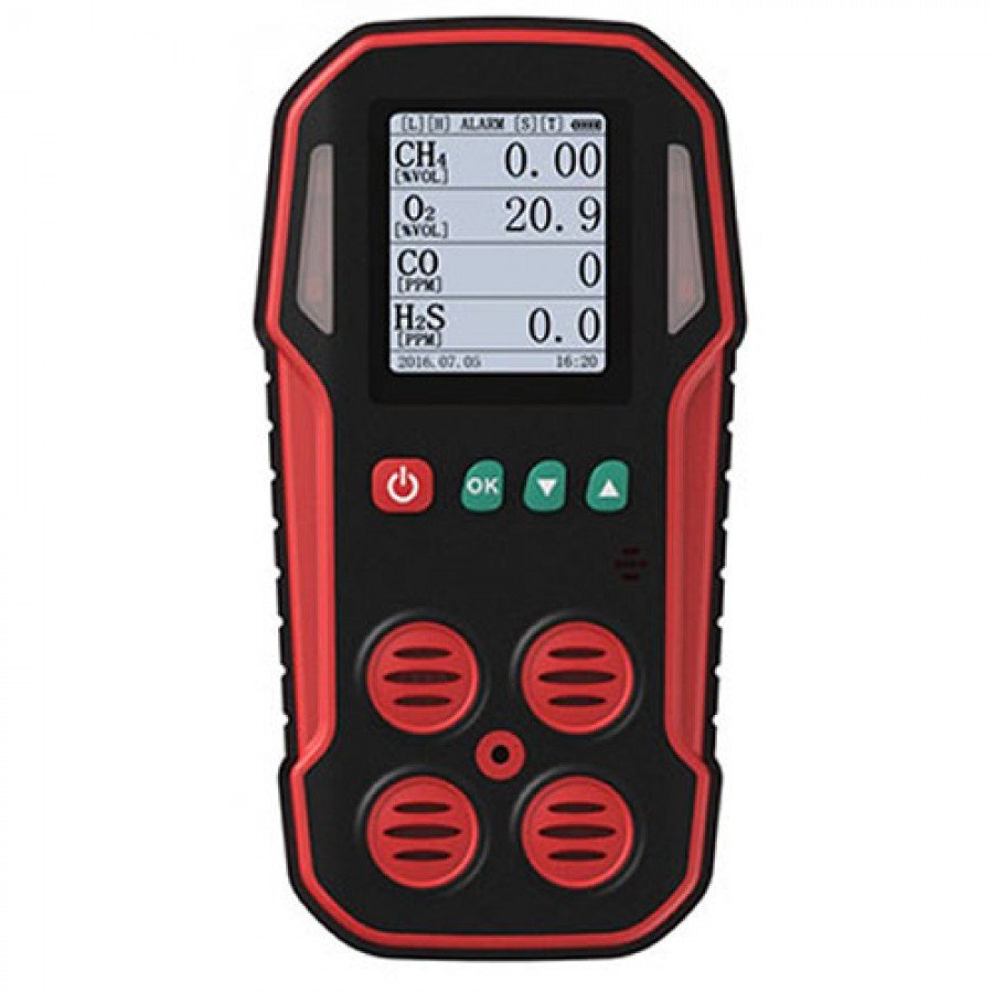 Besantek BST MG08 Datalogging Heavy Duty Multi Gas Leak Detector With Air Pump