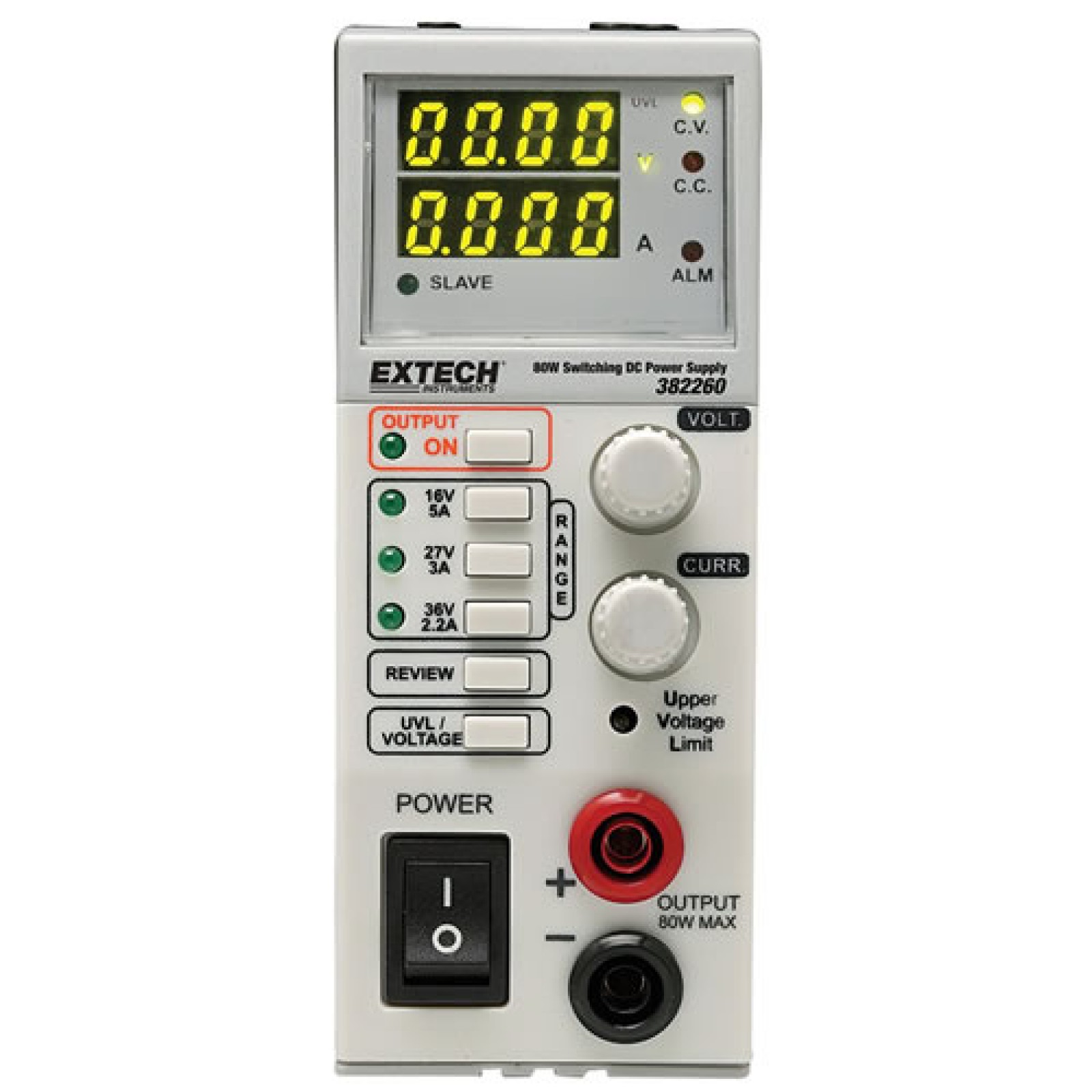 Extech 382260 80W Switching Mode DC Power Supply