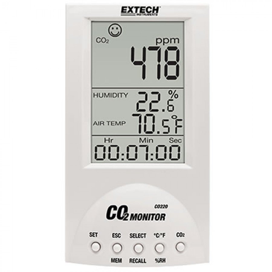 Extech CO220 Air Quality CO2 Monitor