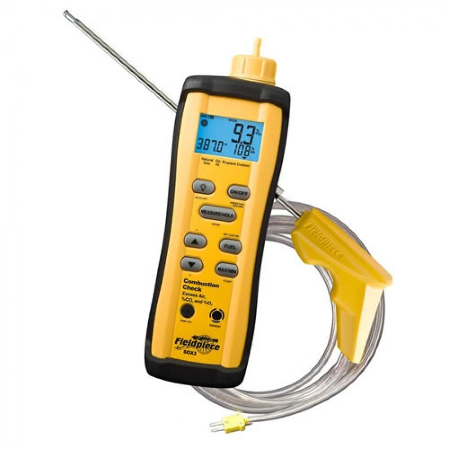 Fieldpiece SOX3 Combustion Checker With Auto Pump