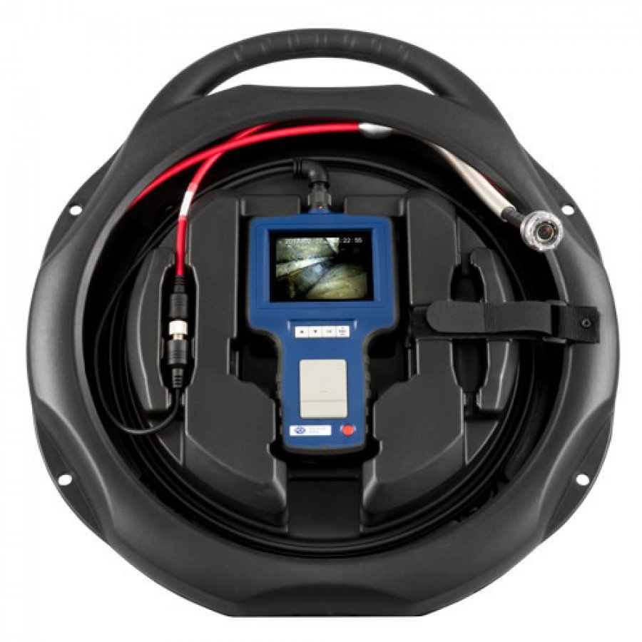 PCE Instruments PCE VE 390N Chimney And Drain Inspection Camera 28 Mm W 10 M Long Camera Cable