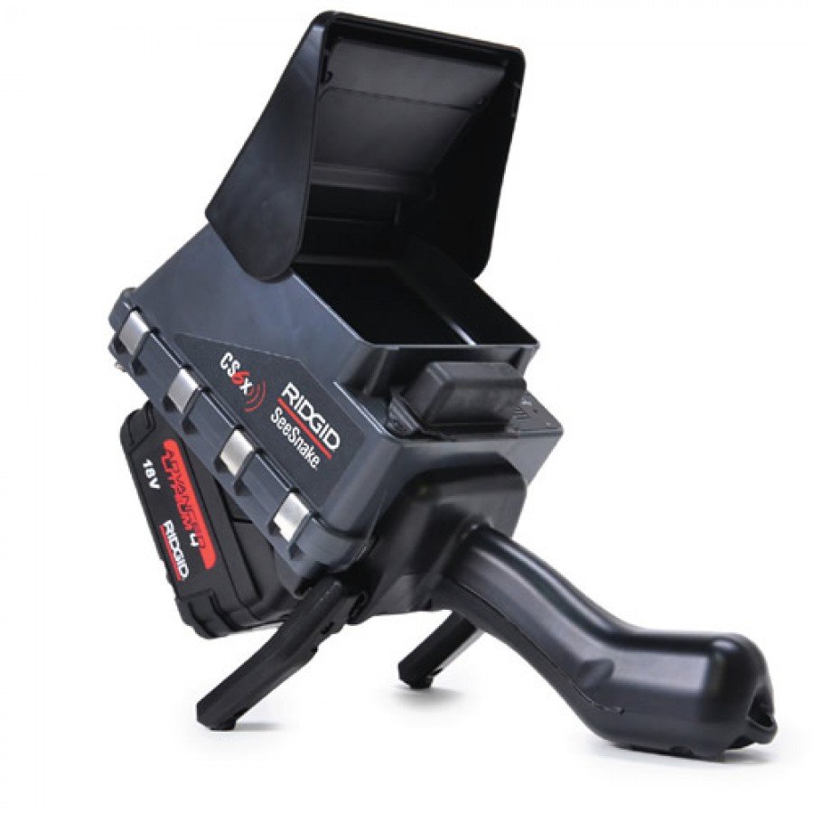Ridgid SeeSnake CS6x 57138 Digital Recording Monitor W 2Batts Charger