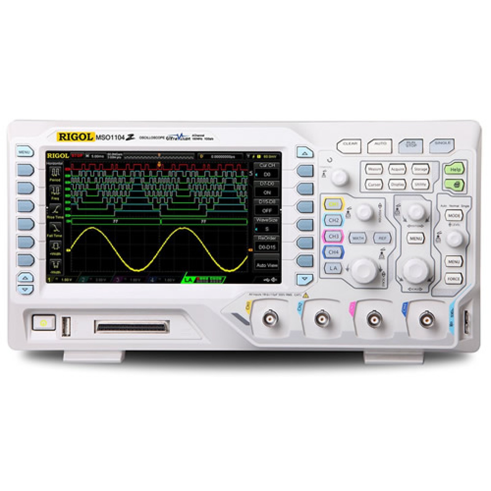 Rigol MSO1074Z S 70MHz 4 Channel Mixed Signal Oscilloscopes