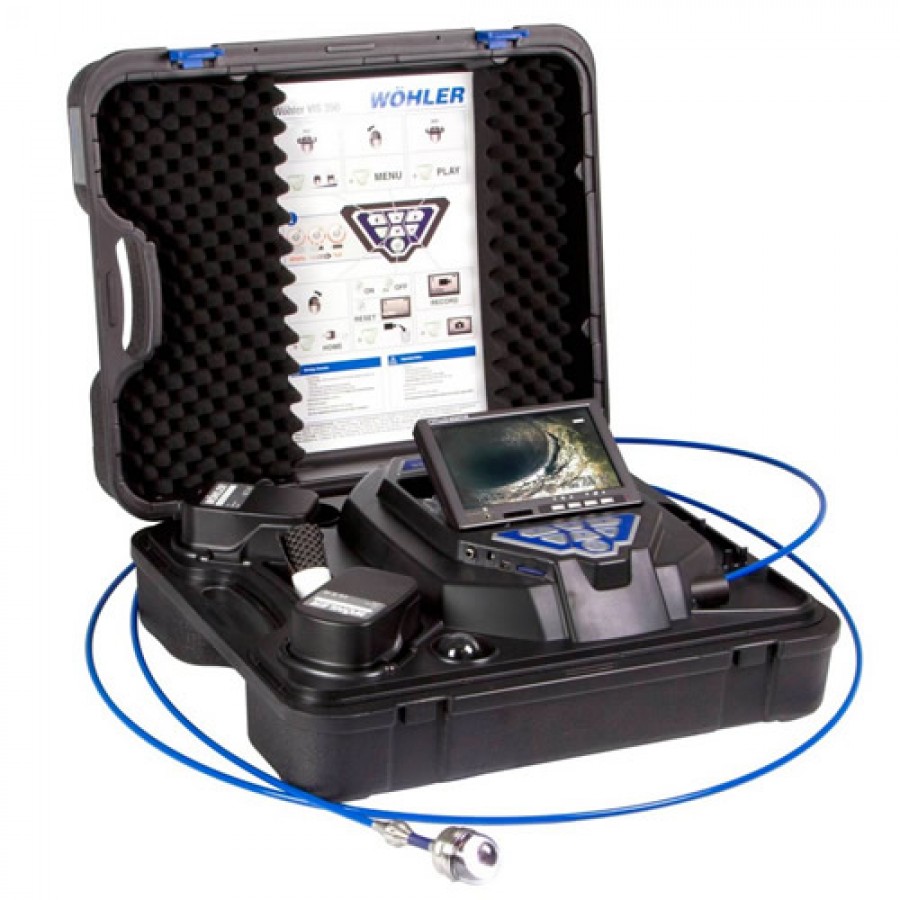 Wohler VIS 350 Plus 8927 Inspection Camera With NTSC Pan And Tilt Color Head