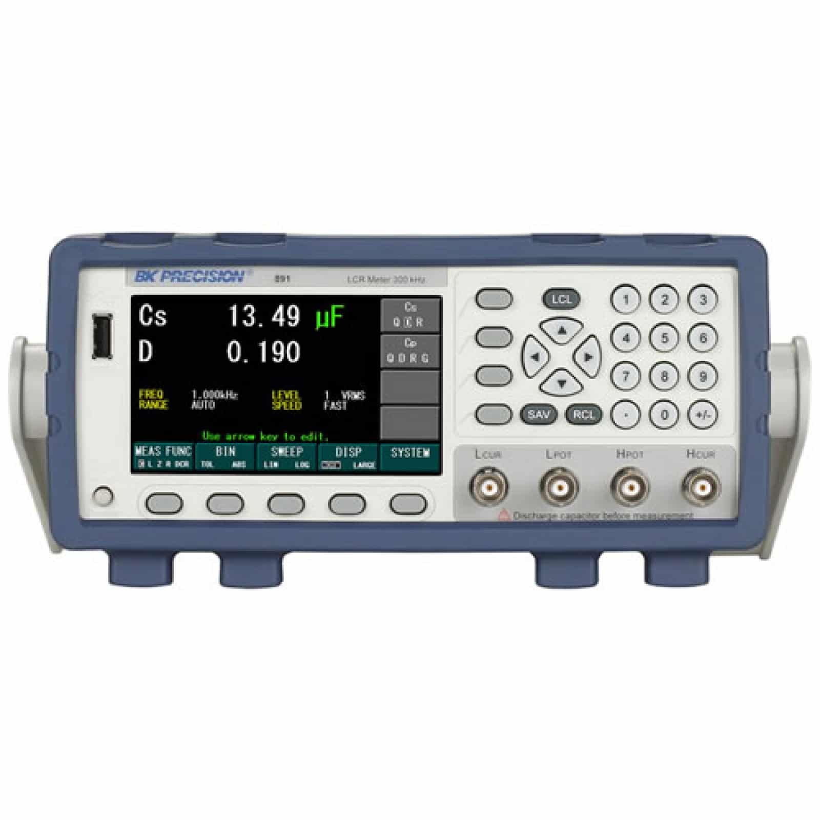BK Precision 891 220V Benchtop LCR Meter 300 KHz With USB GPIB And LAN Interface 220VAC Line Input