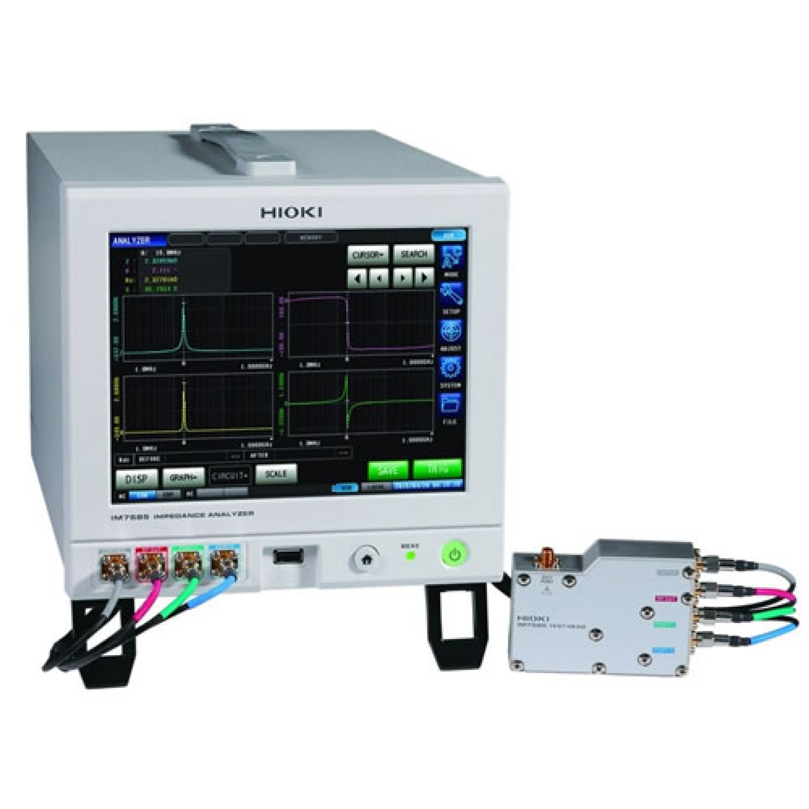 Hioki IM7580 IM7581 01 Measurement Frequency Impedance Analyzer 100kHz To 300MHz W 1m Connection Cable