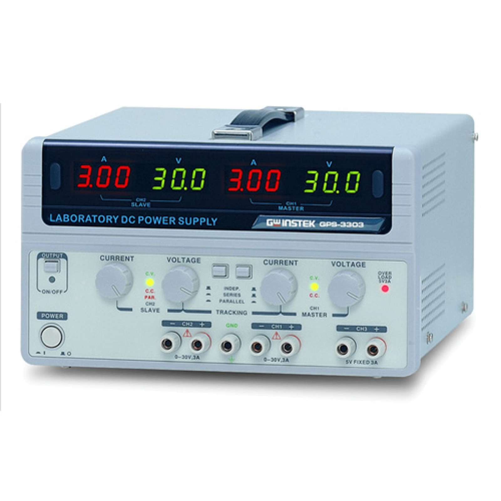 Instek GPS 3303 195W 3 Channel Linear D.C. Power Supply