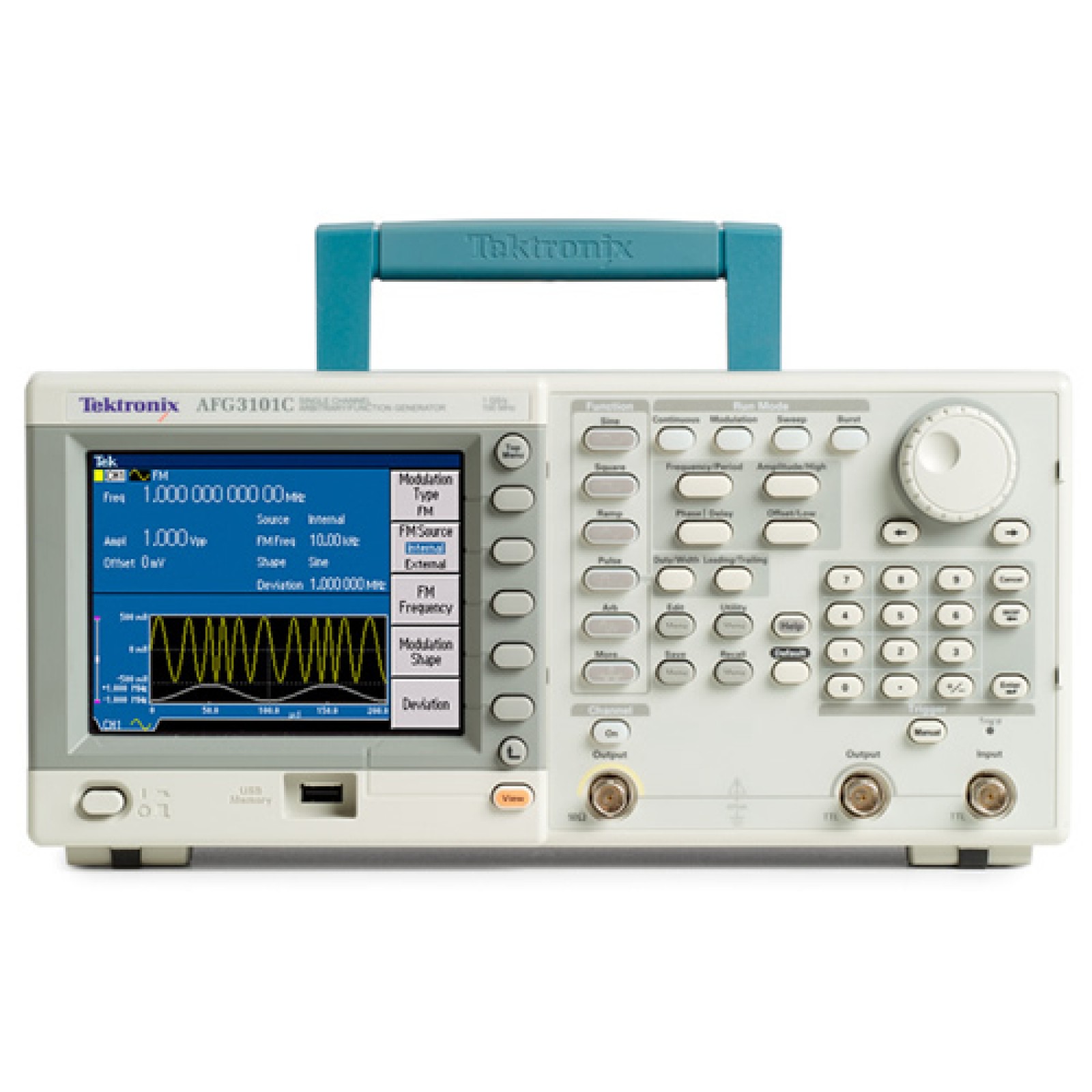 Tektronix AFG3000C AFG3151C 150MHz 1 Channel Arbitrary Function Generator