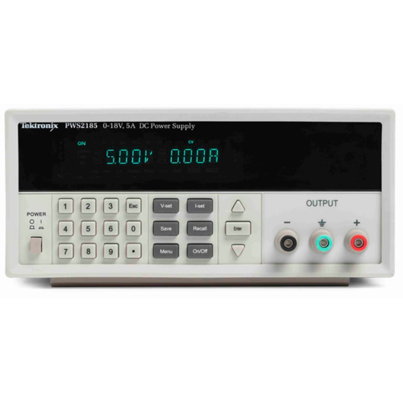 Tektronix PWS2000 PWS2185 18V5A Manual DC Power Supply