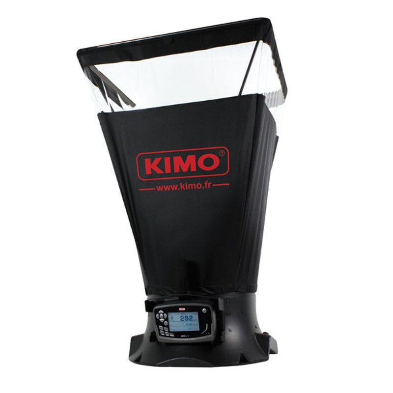 kimo dbm 610 air flow capture hood balometer 351