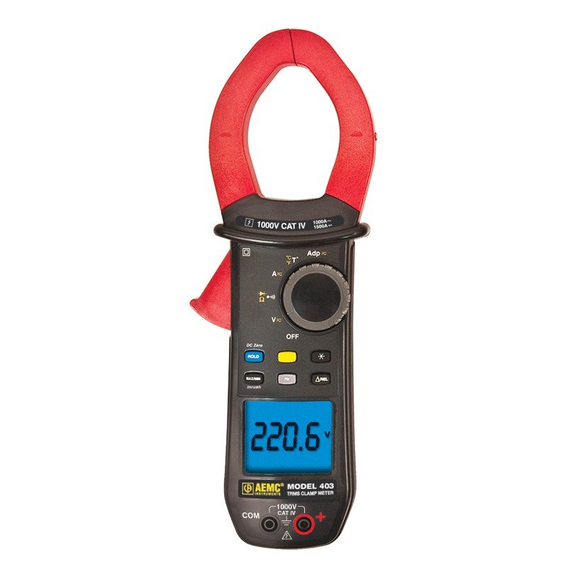 AEMC 403 2139.21 DC True RMS Clamp On Meter
