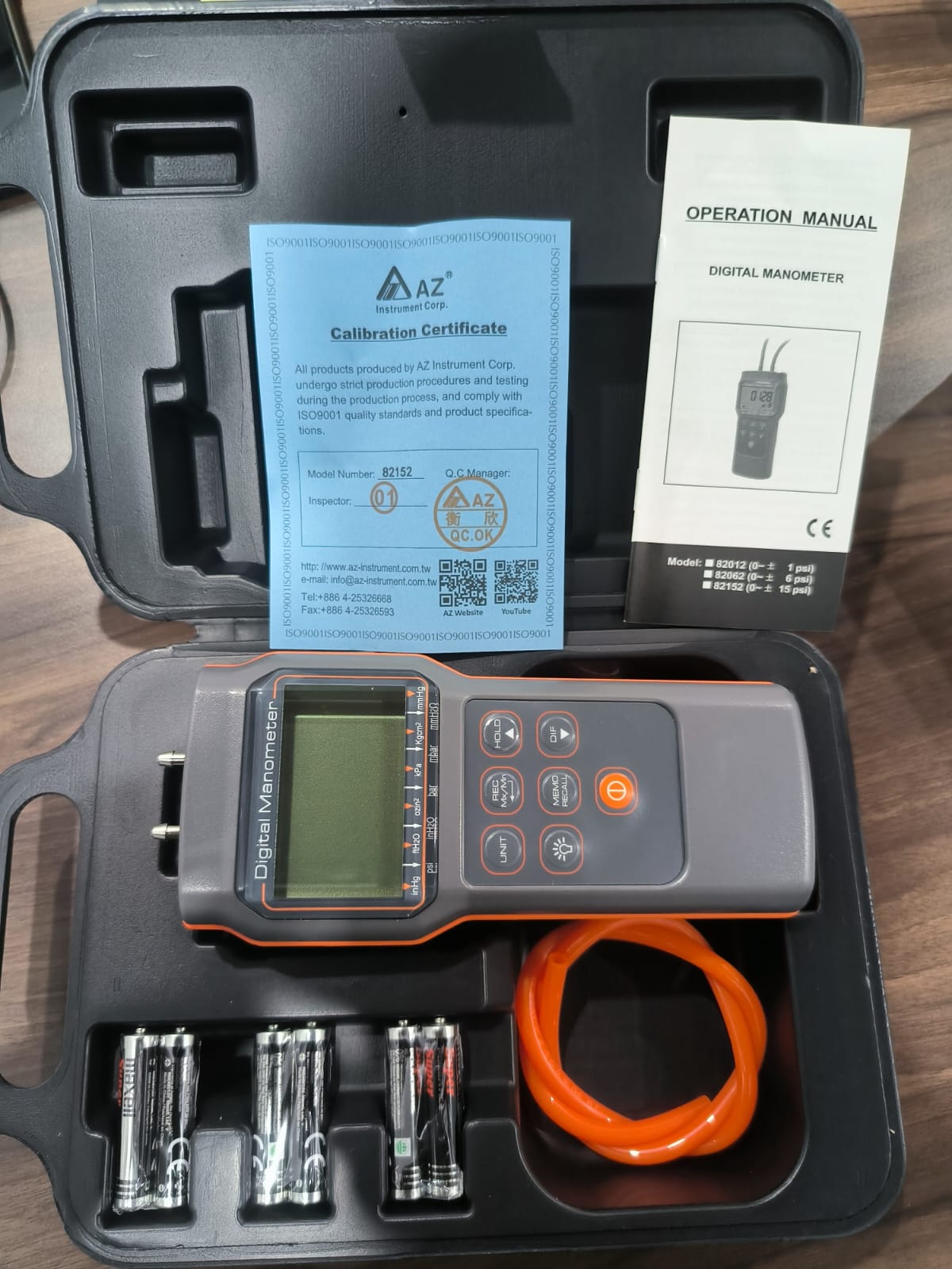 AZ Instrument 82152 Manometer 1