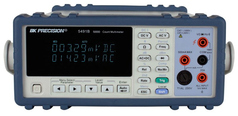 BK Precision 5491B Digital Dual Display Bench Multimeter