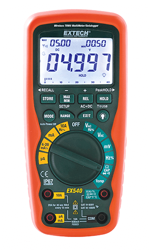 EXTECH EX540 True RMS Industrial Multimeter