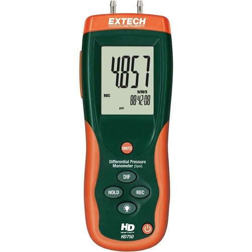EXTECH HD750 Differential Pressure Manometer