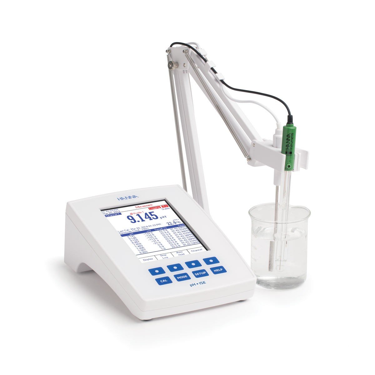 HANNA HI5222 Research Grade pH ISE ORP Meter