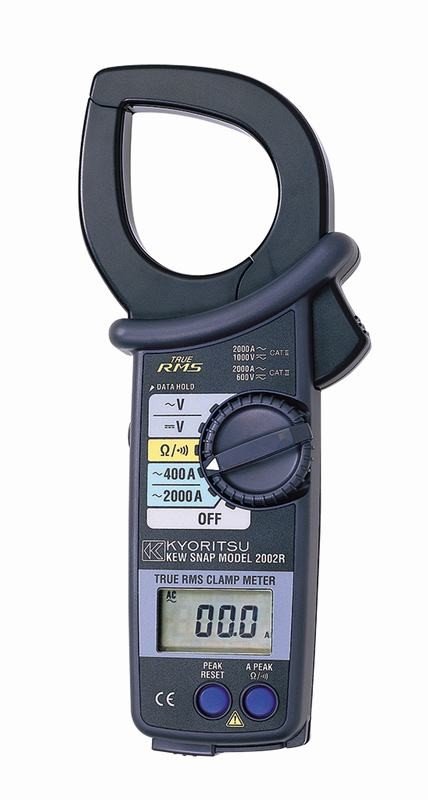 KYORITSU 2002R 2000A AC Clamp Meter
