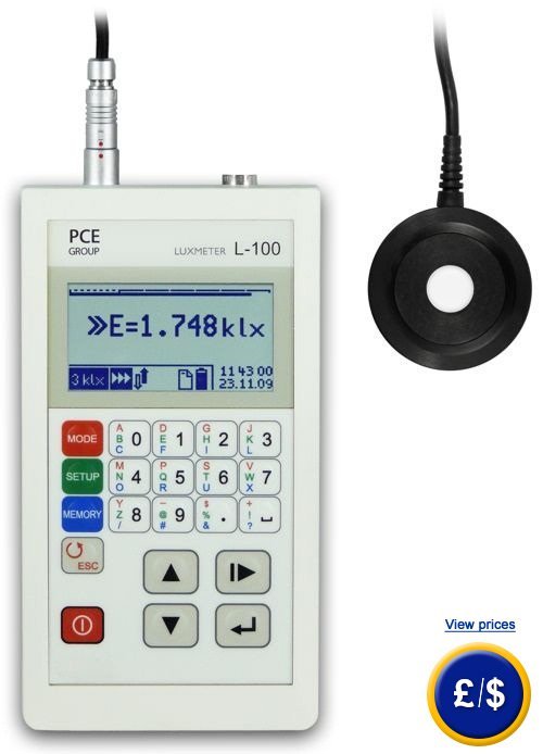PCE L100 Portable Light Meter