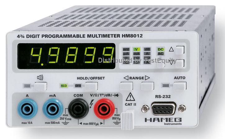 ROHDE SCHWARZ HM8012 Programmable Multimeter ..