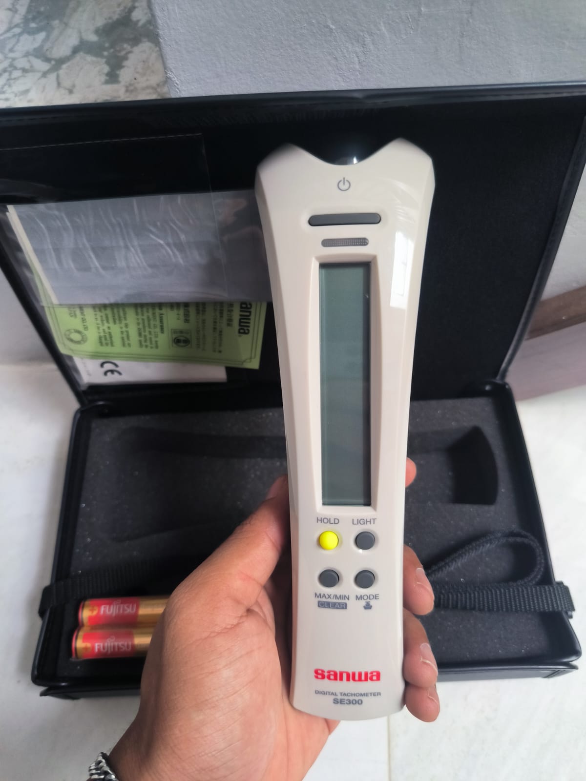 SANWA SE300 Non Contact Tachometer - Image 2