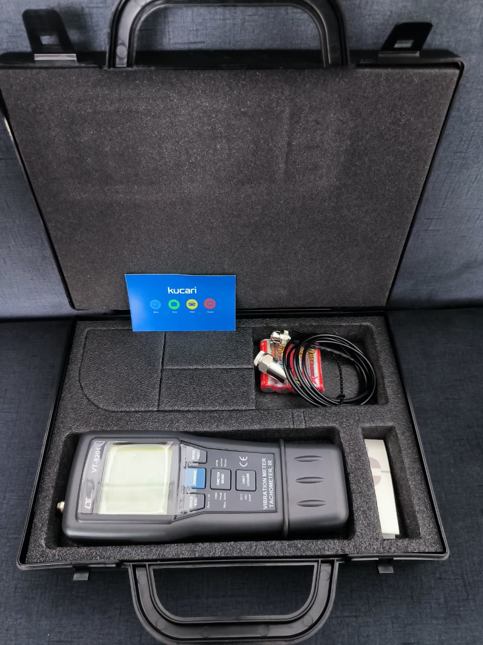 LUTRON VT8204 Portable Vibration & Tachometer - Image 5
