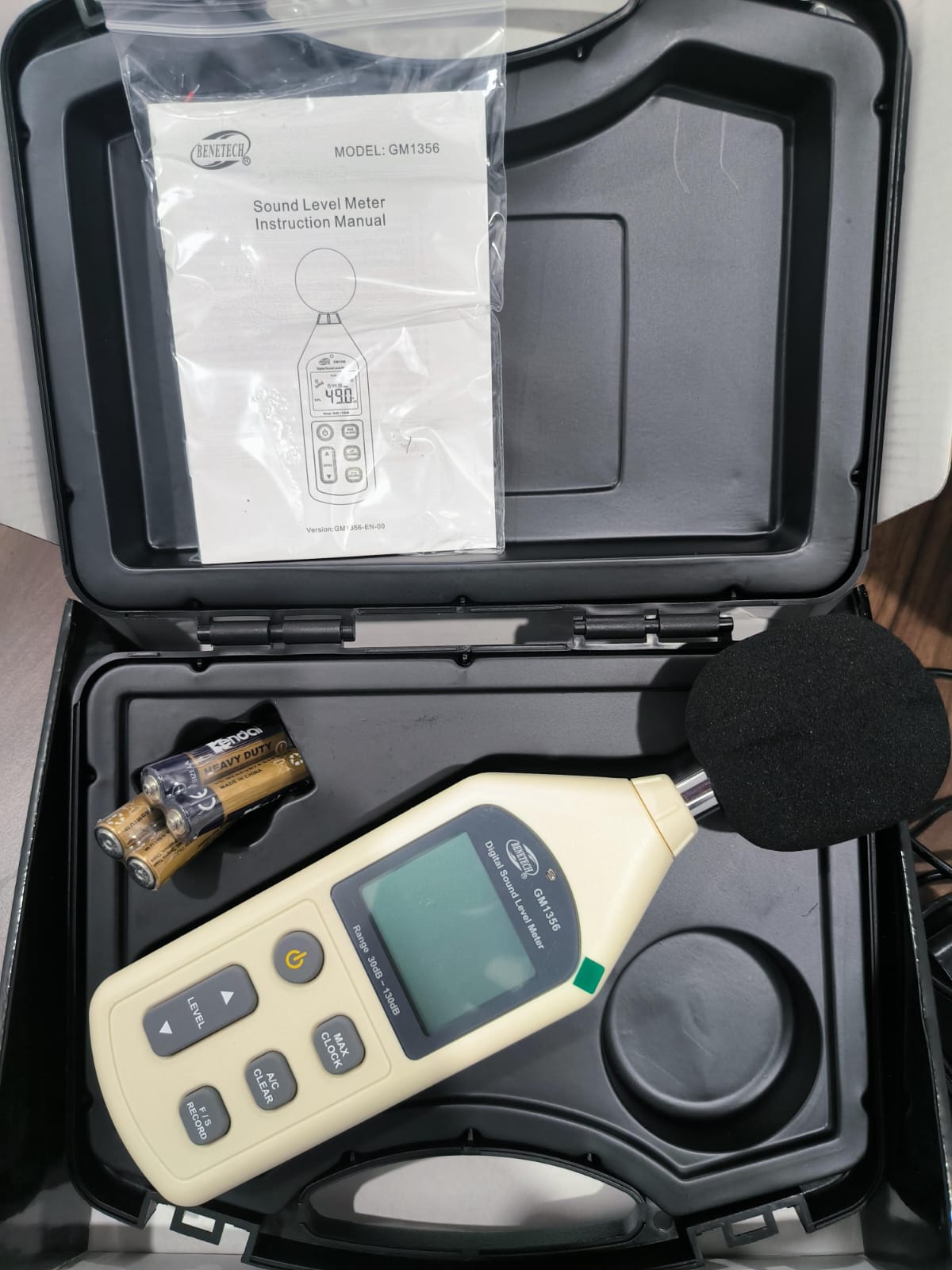 Benetech GM1356 Sound Level Meter Data Logger 1