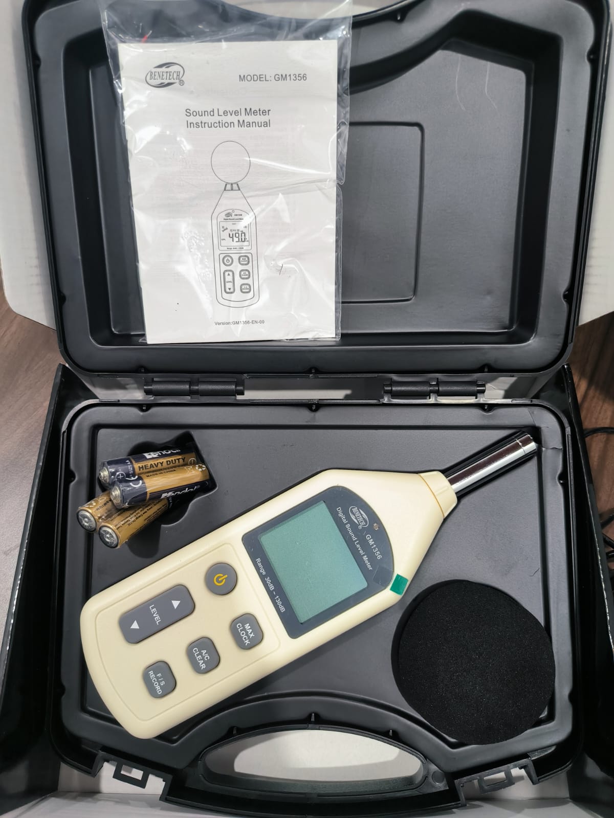 Benetech GM1356 Sound Level Meter Data Logger 4