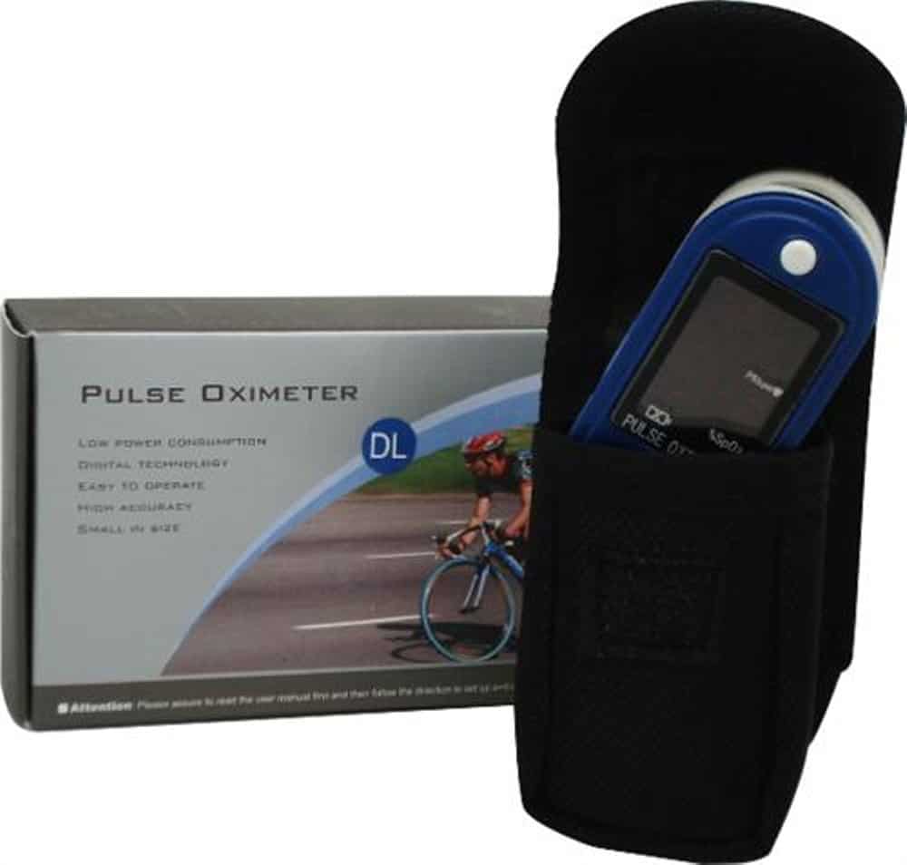 Fingertip Pulse Oximeter CMS   Ukur kadar oksigen dalam dara