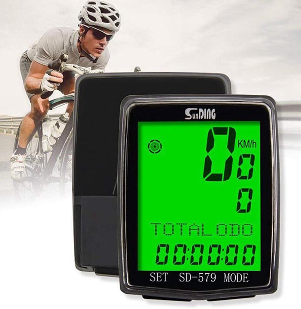 Speedometer Sepeda Wireless Tanpa Kabel Bicycle Sunding SD 5