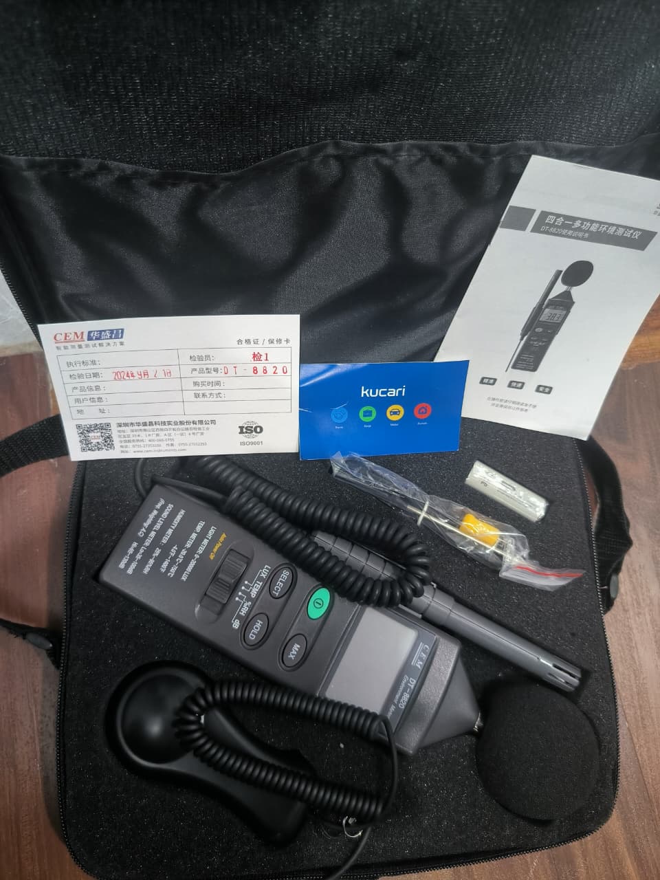Multifunction Environment Meter 4 in 1 CEM DT-8820 2