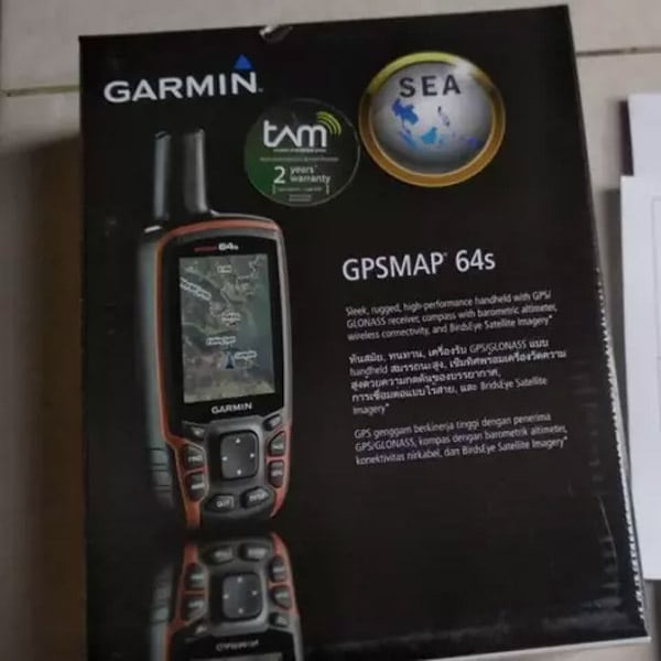 Garmin GPS Map 64s Sea 1