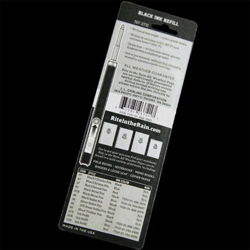 RR Pen Refill 37R Pen Refill Tahan Air Rite In The Rain.3