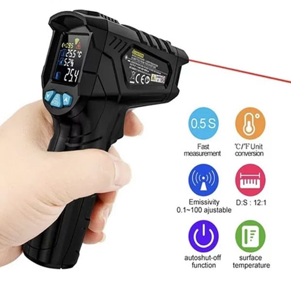 Mestek IR01C 50 550C Infrared Humidity Thermometer