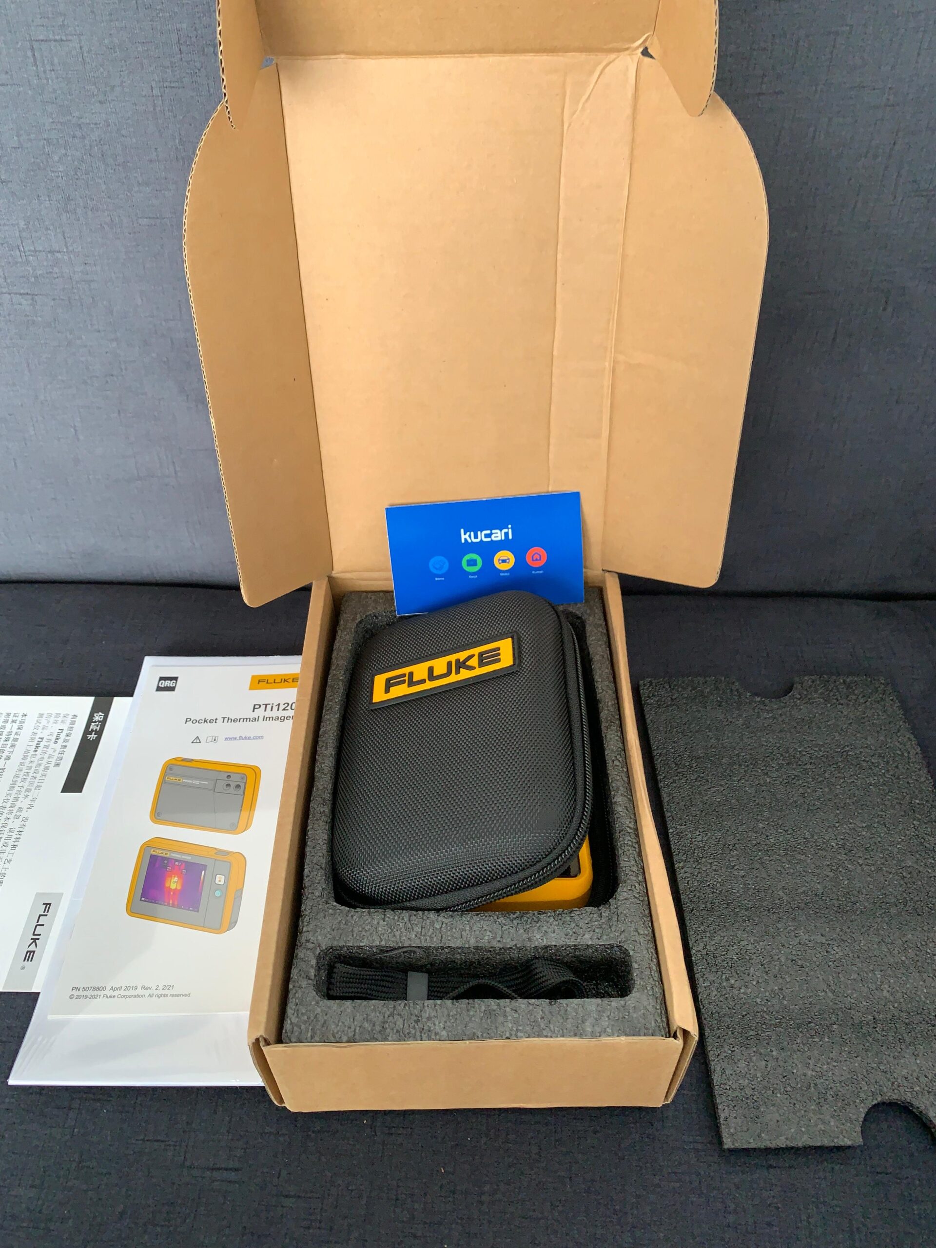 Fluke PTi120 Pocket Thermal Imaging Camera