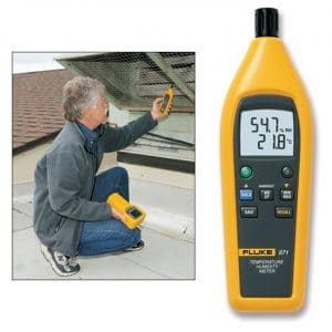 Temperature Humidity Meter Fluke 971 contoh gambar