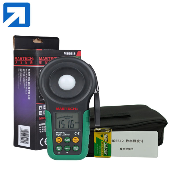 Mastech MS6612 Lux Meter