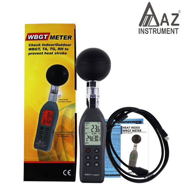 AZ Instrument 87786 WBGT Heat Index Data Logger - Image 2