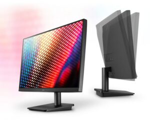 Monitor LG 23.8'' IPS Full HD 3-Side Virtually Borderless Design Cotoh Gambar (1)