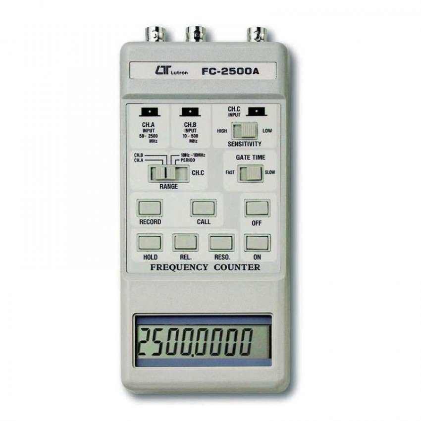 Lutron FC-2500A Hand-Held Frequency Counter