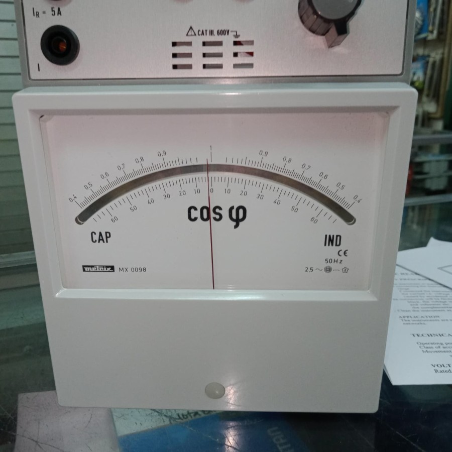 Analog Cosphi Meter Metrix MX98 - Image 4