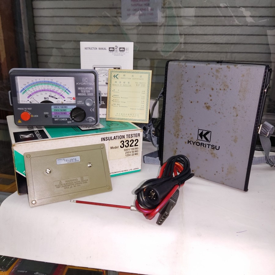 Kyoritsu 3322 Analog Insulation Tester - Image 5