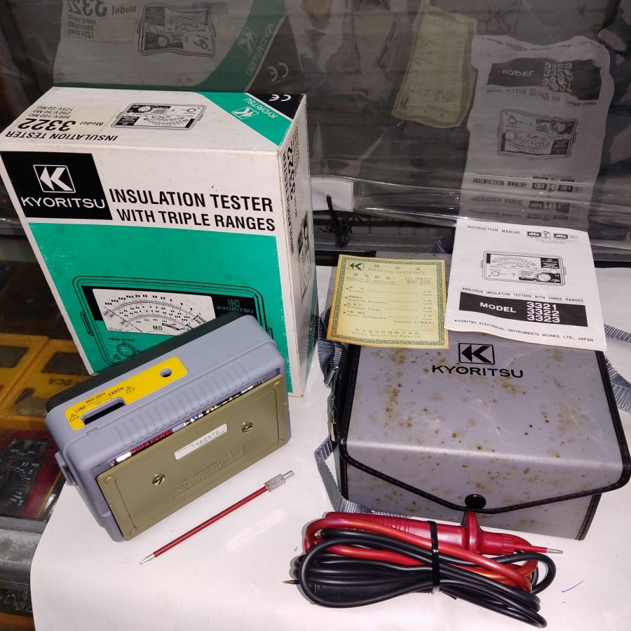 Kyoritsu 3322 Analog Insulation Tester - Image 3