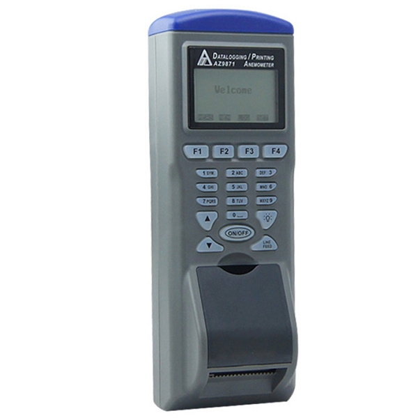 AZ 9871 Anemometer Data logging Printer - Image 2