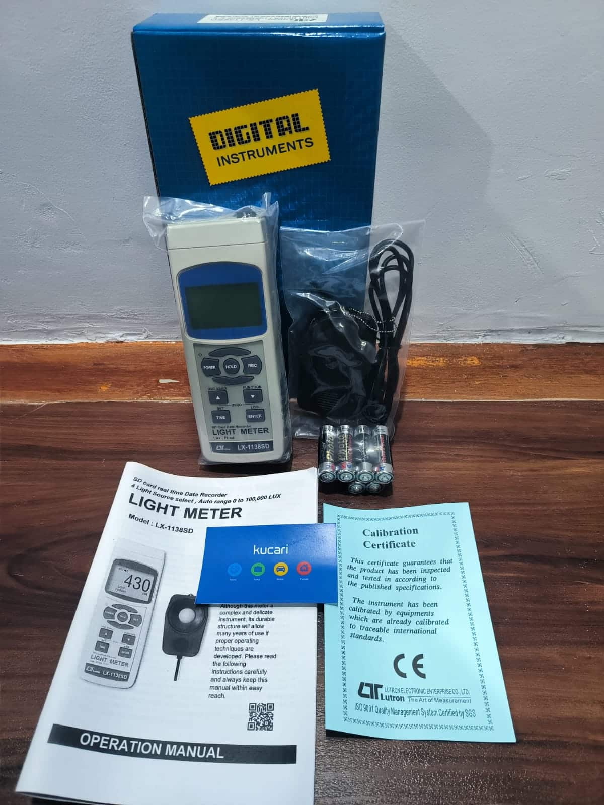Lutron LX-1138SD Lux Meter